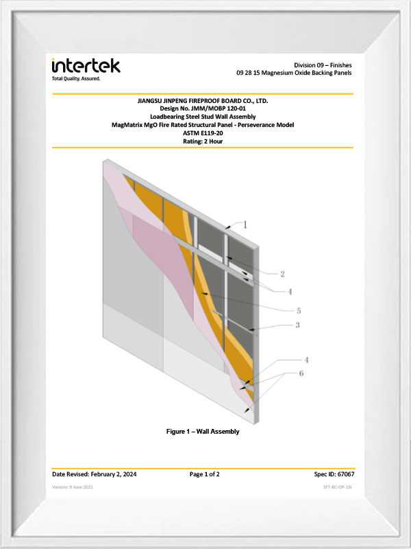 Mises à jour intertek CCRR0457-2025